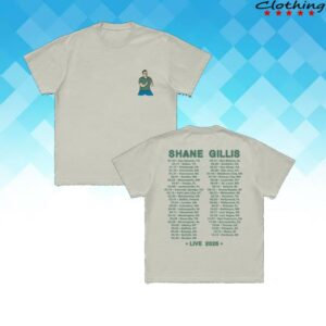 Shanemgillis Shop Merch 2025 World Tour T-Shirt