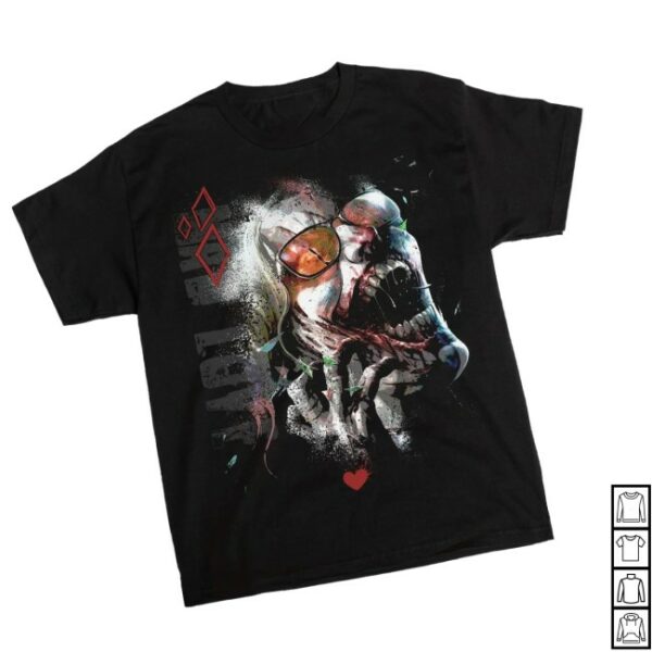 Heroesvillains Store Merch Batman Harley Quinn Insane Forge Tee