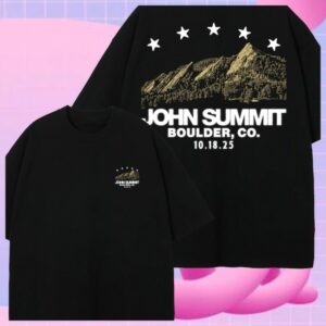 John Summit Merch Store John Summit Boulder Tee