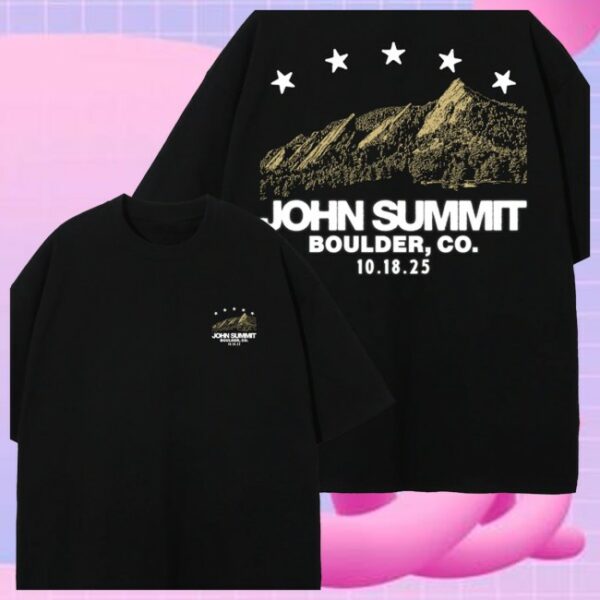 John Summit Merch Store John Summit Boulder Tee