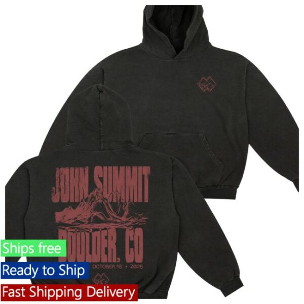 John Summit Merch Store John Summit Boulder Hoodie