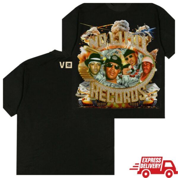 Complex Merch Store Verzuz No Limit Bling Black Tee