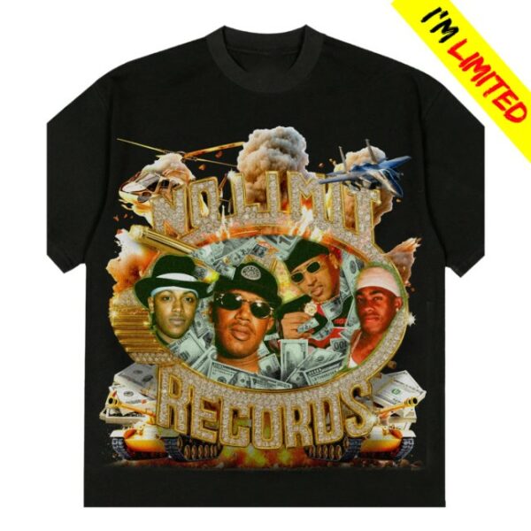 Complex Merch Store Verzuz No Limit Bling Black Tee