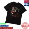 kenny Harley Davidson Merch Store Santa Getting Inked Short Sleeve Teev