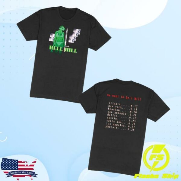 Elitamusicworld Merch Store Hell Hill Tour Tee