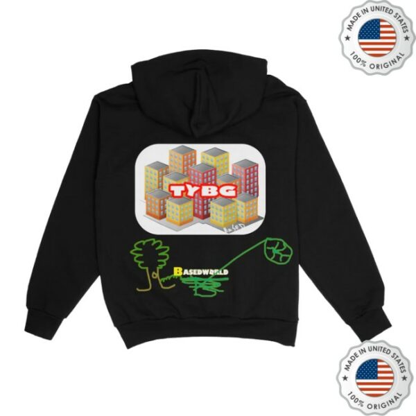 Basedworld Store Merch Lil B Blox Based Hoodie