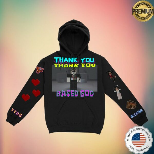Basedworld Store Merch Lil B Blox Based Hoodie