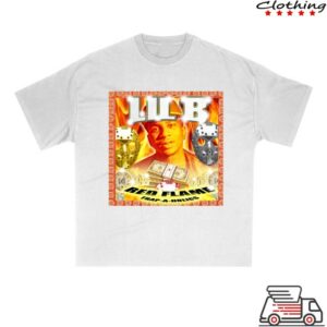 Basedworld Store Merch Lil B Red Flame T-Shirt