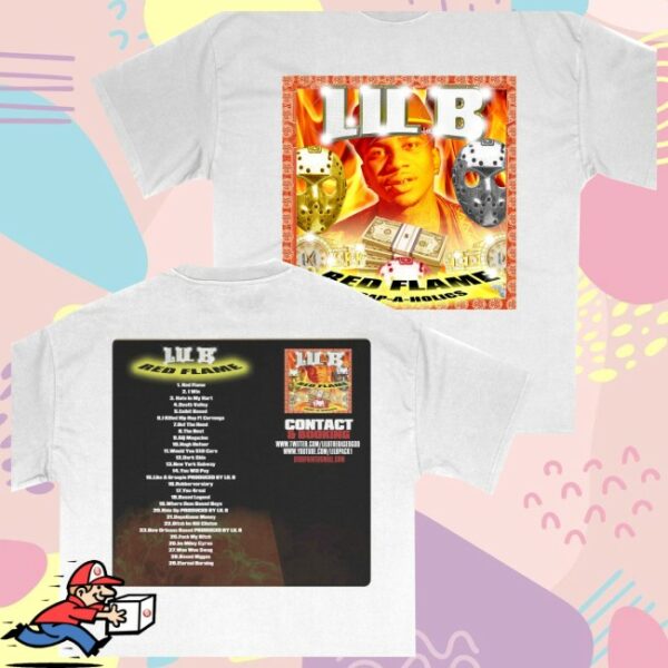Basedworld Store Merch Lil B Red Flame T-Shirt