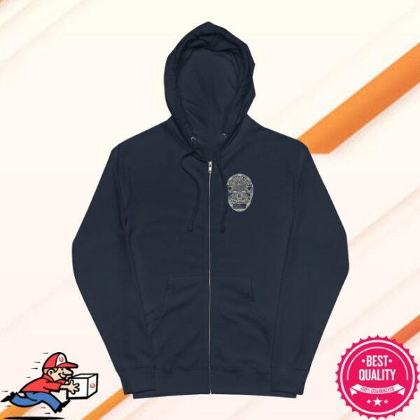 The Lapd Store Merch Lapd Candy Corn Logo Zip-Up Hoodie