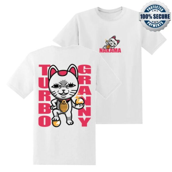 Nakamas Clothing Store Merch Turbo Cat T-Shirt
