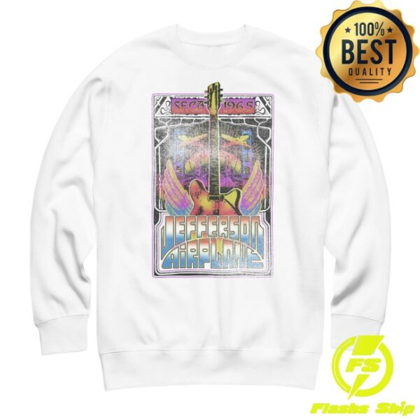 Jefferson Airplane Store Merch Jefferson Airplane San Francisco 1965 Crewneck