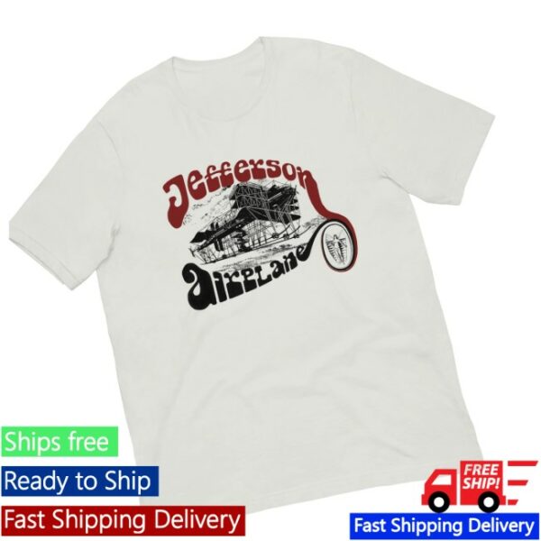 Jefferson Airplane Store Merch Jefferson Airplane Vintage Plane Tee