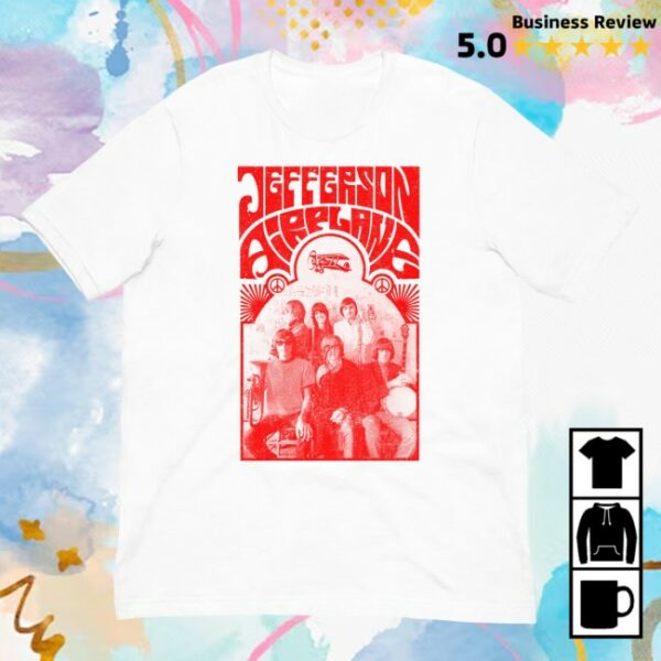 Jefferson Airplane Store Merch Jefferson Airplane Band Photo Tee