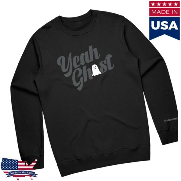 Handsome Pod Store Merch Yeah Ghost Crewneck