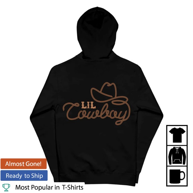 Handsome Pod Store Merch Lil Cowboy Zip Hoodie Handsome Pod Store Merch Lil Cowboy Zip Hoodie