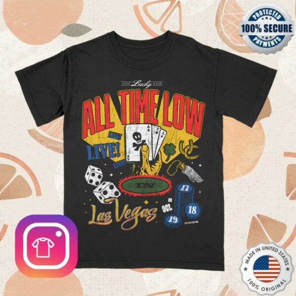 Alltimelowstore Merch I Got Lucky & Saw Atl Live In Vegas Shirt