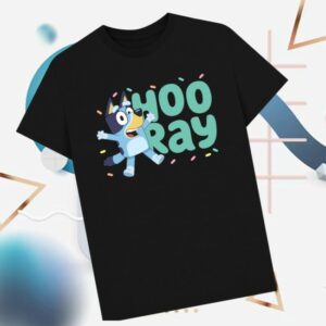 Bluey Teemill Store Merch Hooray Adults T-Shirt