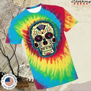 The Mavericks Merch World Store Merch Classic Rainbow Tie Dye Shirt