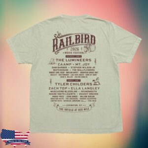 Railbirdfest Store Merch Barrel Lineup Tee