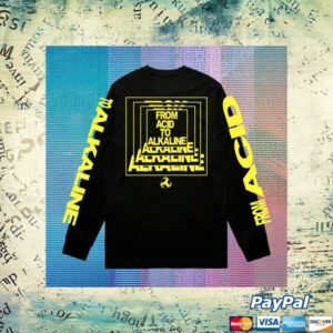 Bicep Music Store Merch Acid Chroma Longsleeve Tee