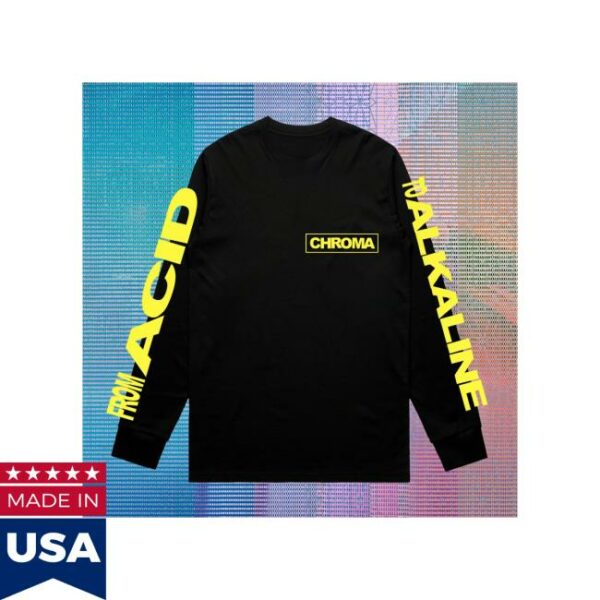 Bicep Music Store Merch Acid Chroma Longsleeve Tee