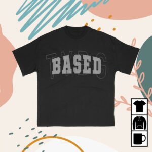Basedworld Merch Store Lil B Based Pattern T-Shirt