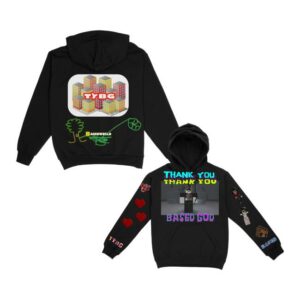 Basedworld Merch Store Lil B Blox Based Hoodie