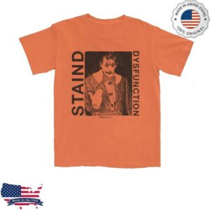 Staind Official Shop Merch Orange Dysfunction Tee