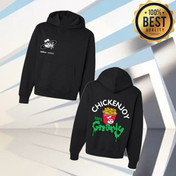 Jollibeefoods Merch Store Jollibee X Katseye Chickenjoy 100% Gnarly Hoodie