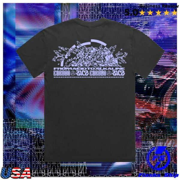 Bicep Music Merch Store Bicep Chroma Tee Faded Black