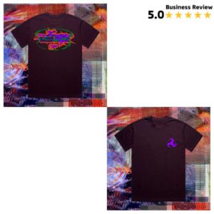 Bicep Music Merch Store Bicep Chroma Tee Plum