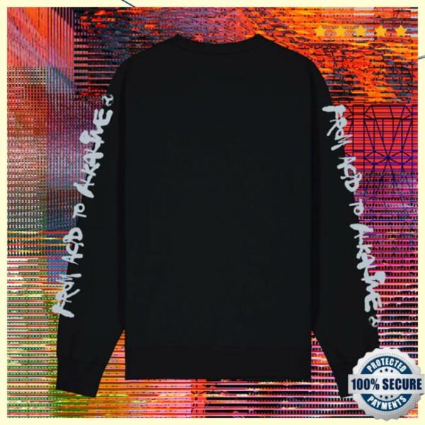 Bicep Music Merch Store From Acid To Alkaline Sweatshirt Black