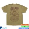 kenny railbirdfest store merch barrel lineup faded army tee s
