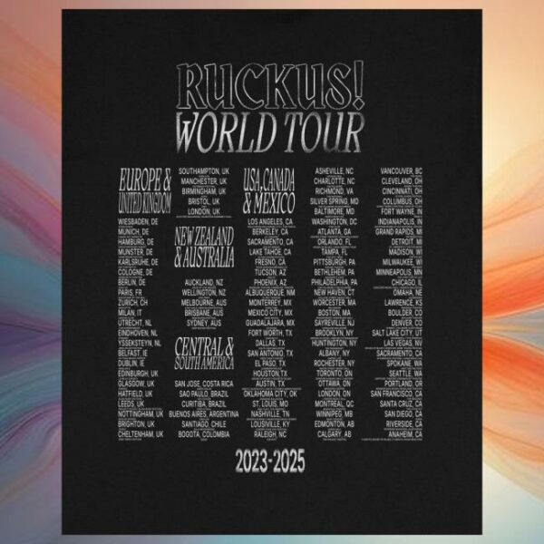 Movement Official Merch Store World Tour Tee