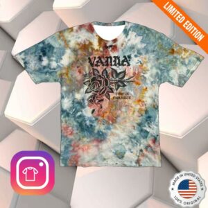 Armada Merch Store Vanna Time Is Violence Tie Dye T-Shirt