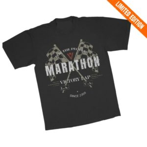 The Marathon Clothing Store Merch Marathon Victory Flags Black T-Shirt