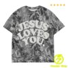 kenny jesuslovesyou store merch 8 oz heavyweight oversized camo tee