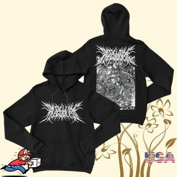 Night Shift Merch Disfiguring The Goddess Galapagos Pullover Hoodie