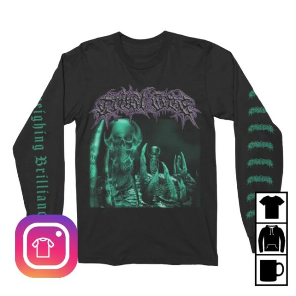 Night Shift Merch Tribal Gaze Inveighing Brilliance Long Sleeve