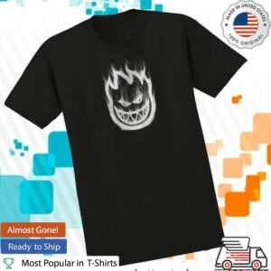 Theory Skate Store Merch Spitfire Wheels Bighead Smoke Black Tee