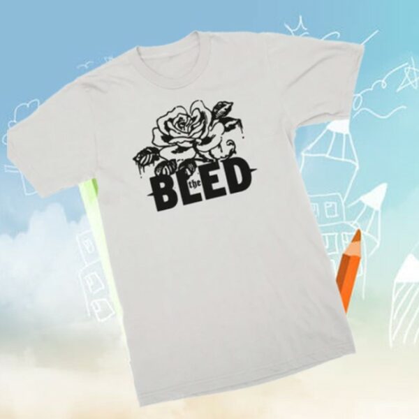 Indiemerchstore The Bled Rose Vintage White T-Shirt