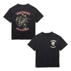 Honor The Gift Merch Store Bad To The Bone Tee Black
