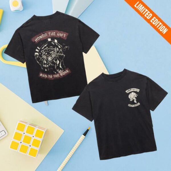 Honor The Gift Merch Store Bad To The Bone Tee Black