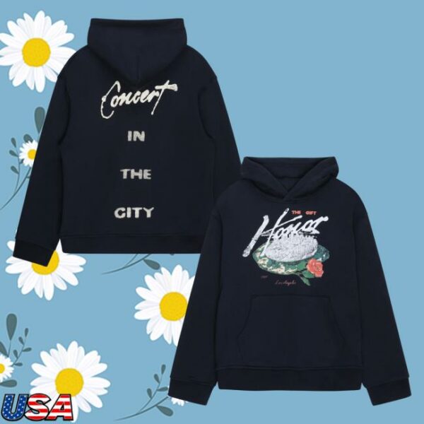 Honor The Gift Merch Store Concert Hoodie Black