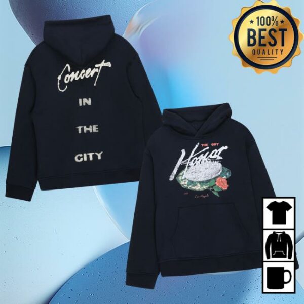 Honor The Gift Merch Store Concert Hoodie Black