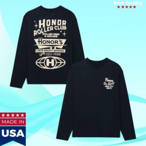 Honor The Gift Merch Store Late Night Dining Tee Black