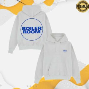 Idroppedout Merch Store Boiler Room Core Logo Hoodie Stone