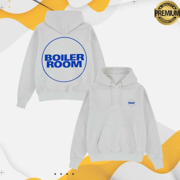 Idroppedout Merch Store Boiler Room Core Logo Hoodie Stone