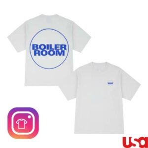 Idroppedout Merch Store Boiler Room Core Logo T-Shirt Stone
